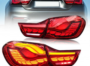 VLAND GTS OLED STYLE FULL LED RED Tail Lights For 14-20 BMW F32 F33 F36 F82 F83